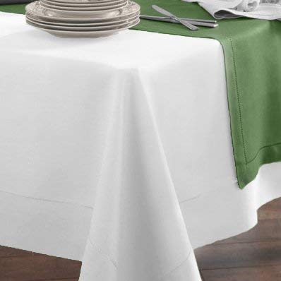 Sferra Festival Hemstitched Linen Table Cloth (66