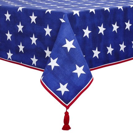 Sur La Table Stars and Stripes Tablecloth 6091817 PRN, 70