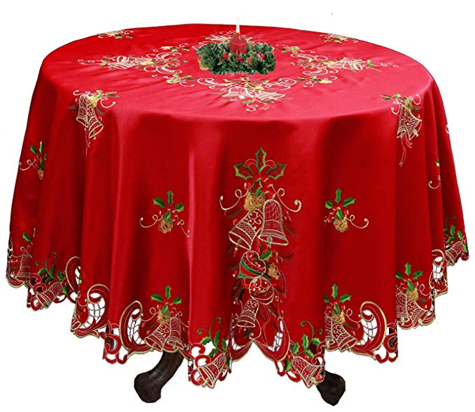 Creative Linens Holiday Christmas Tablecloth 86